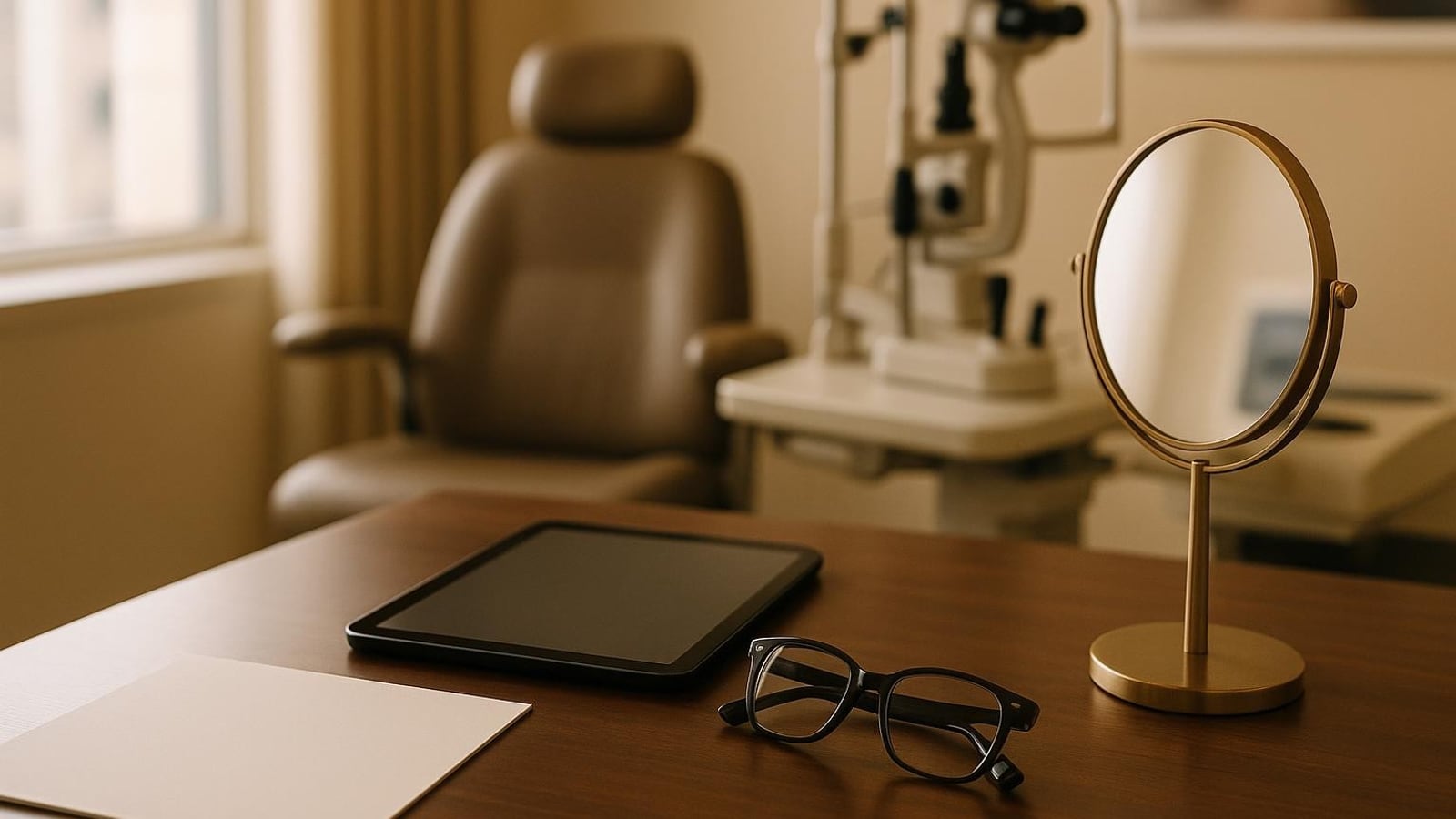 Eyelid Surgery for Men: Natural Results Without Looking Overdone editorial illustration for Florida Oculoplastics